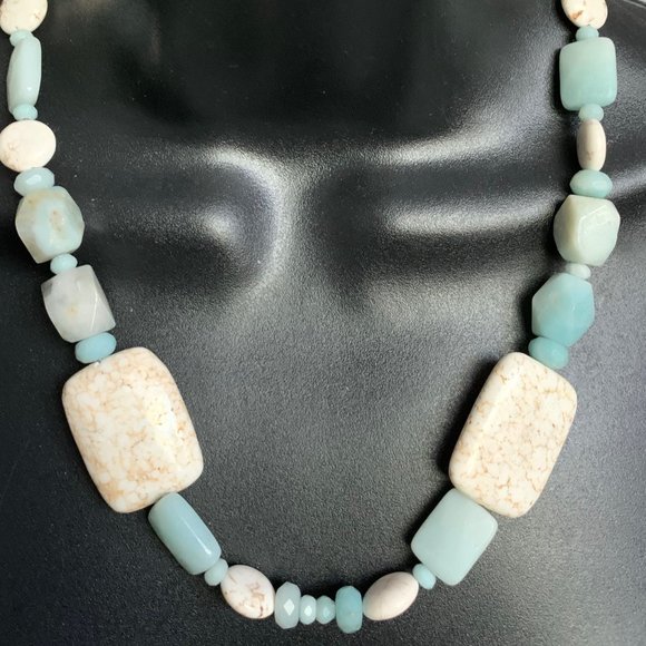 Barse Amazonite Necklace - Picture 1 of 5